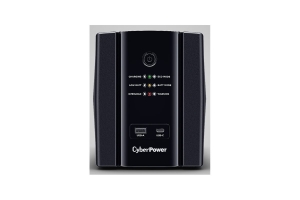 Источники бесперебойного питания ИБП CYBERPOWER Line-Interactive 1500VA/900W USB/RJ11/45/USB (4 EURO) charger A/C NEW UT1500EG